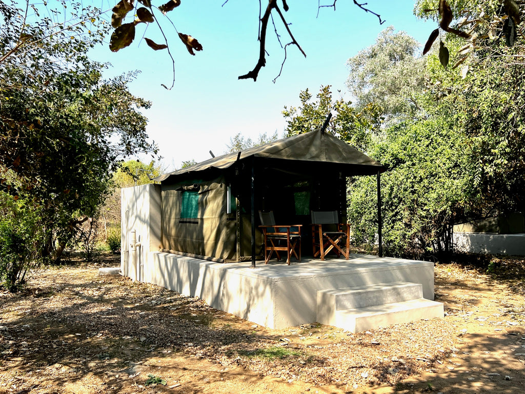 En-suite twin tent 