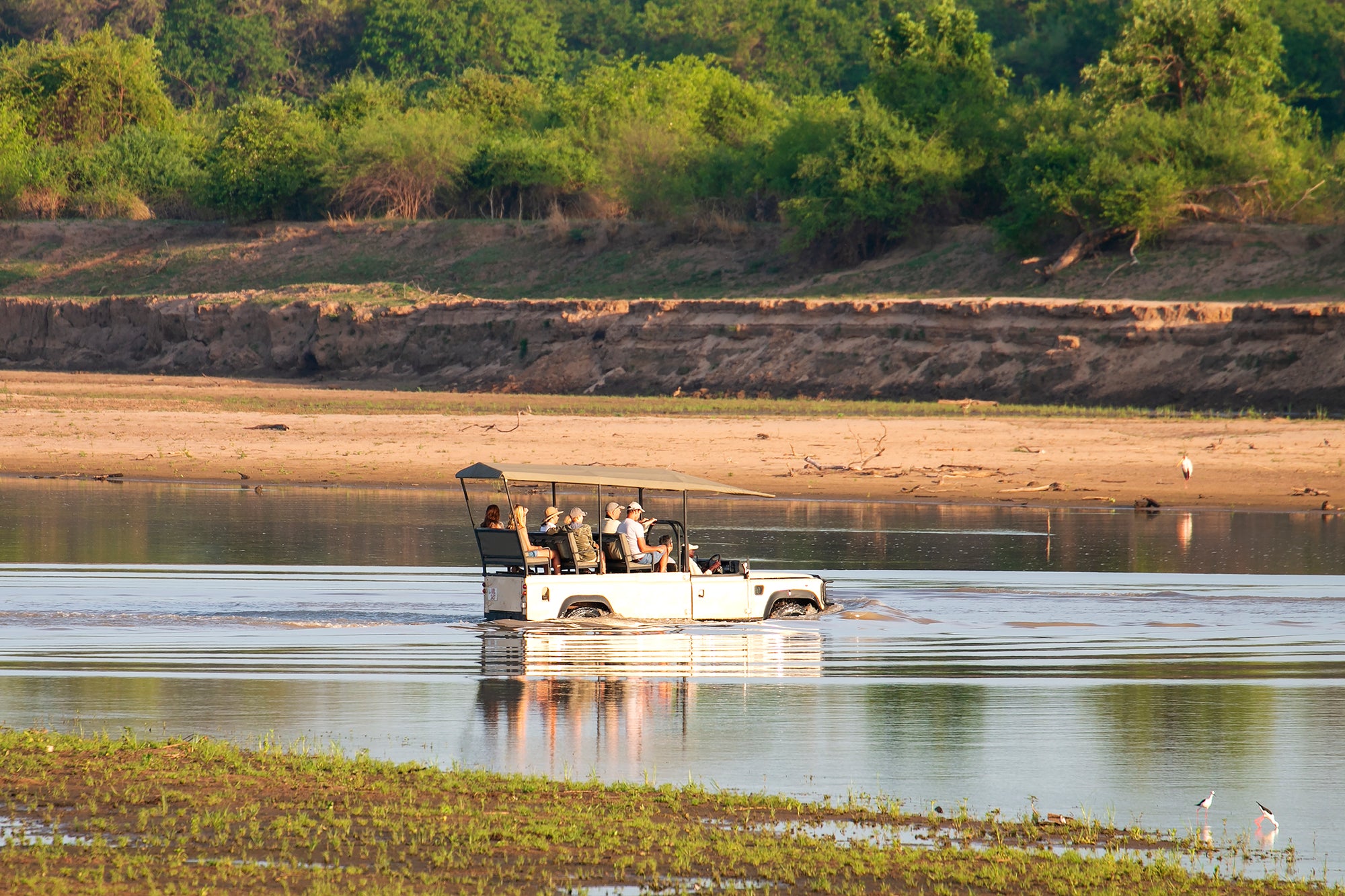 Crossing the Luangwa