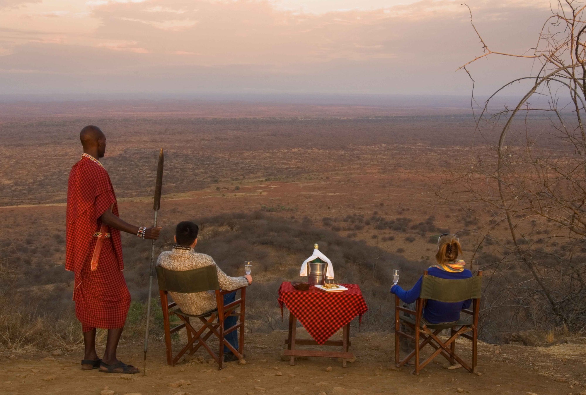 Severin Safari Camp : Sundowner at Poacher’s Lookout