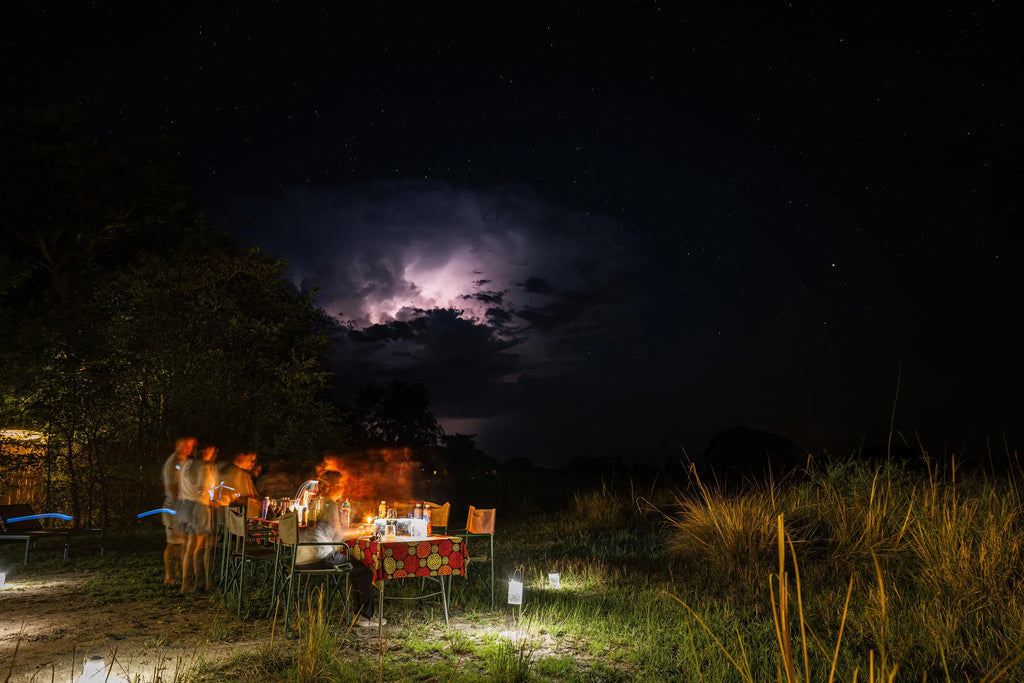 Eco Camp at Zambian Horseback Safaris, Upper Zambezi, Zambia.