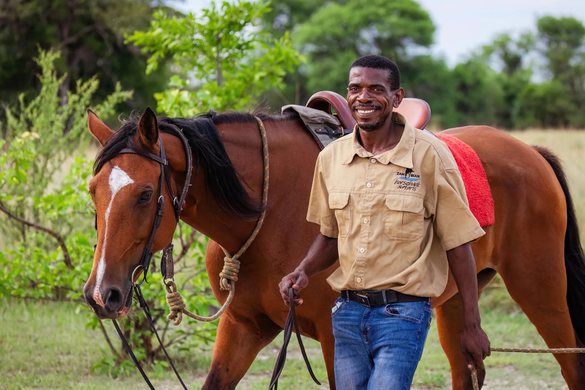 Rides and Wildlife at Zambian Horseback Safaris, Upper Zambezi, Zambia.