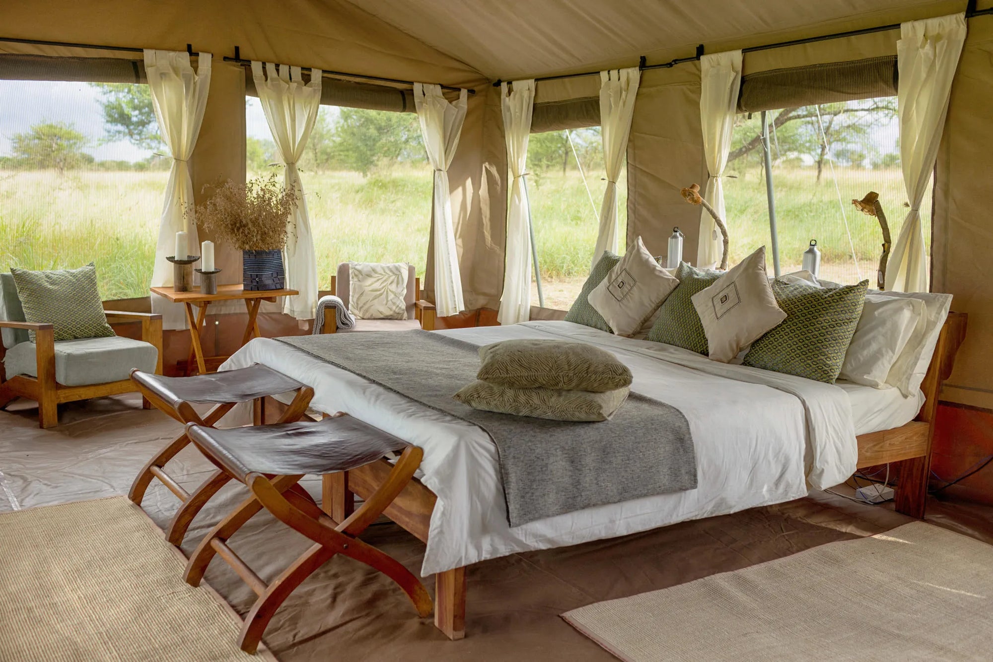 Serengeti Wilderness Camp at Serengeti Wilderness Camp, Seronera, Tanzania.
