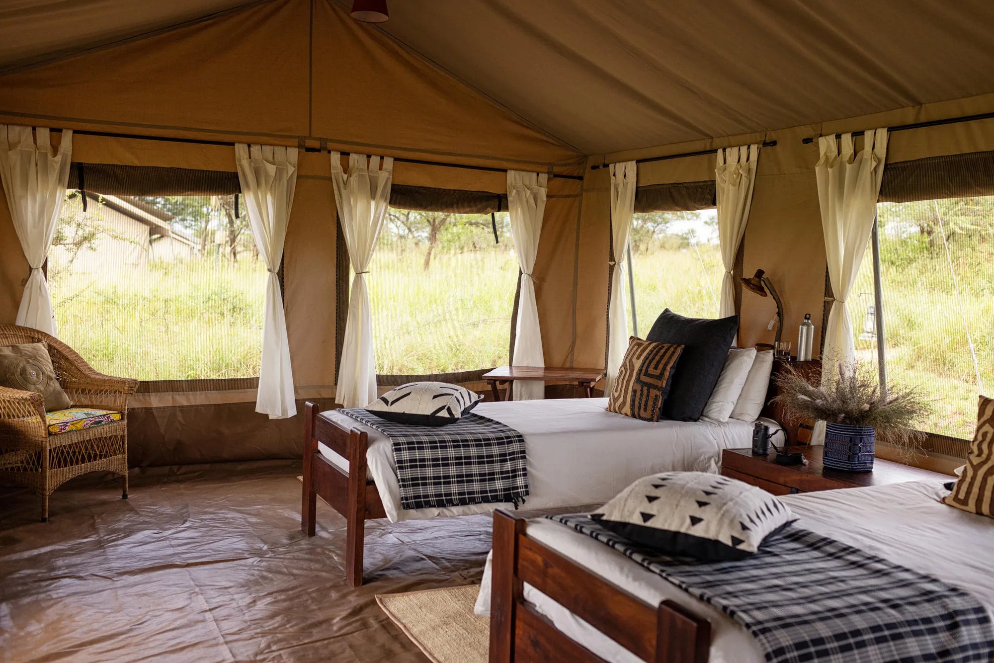 Serengeti Wilderness Camp at Serengeti Wilderness Camp, Seronera, Tanzania.