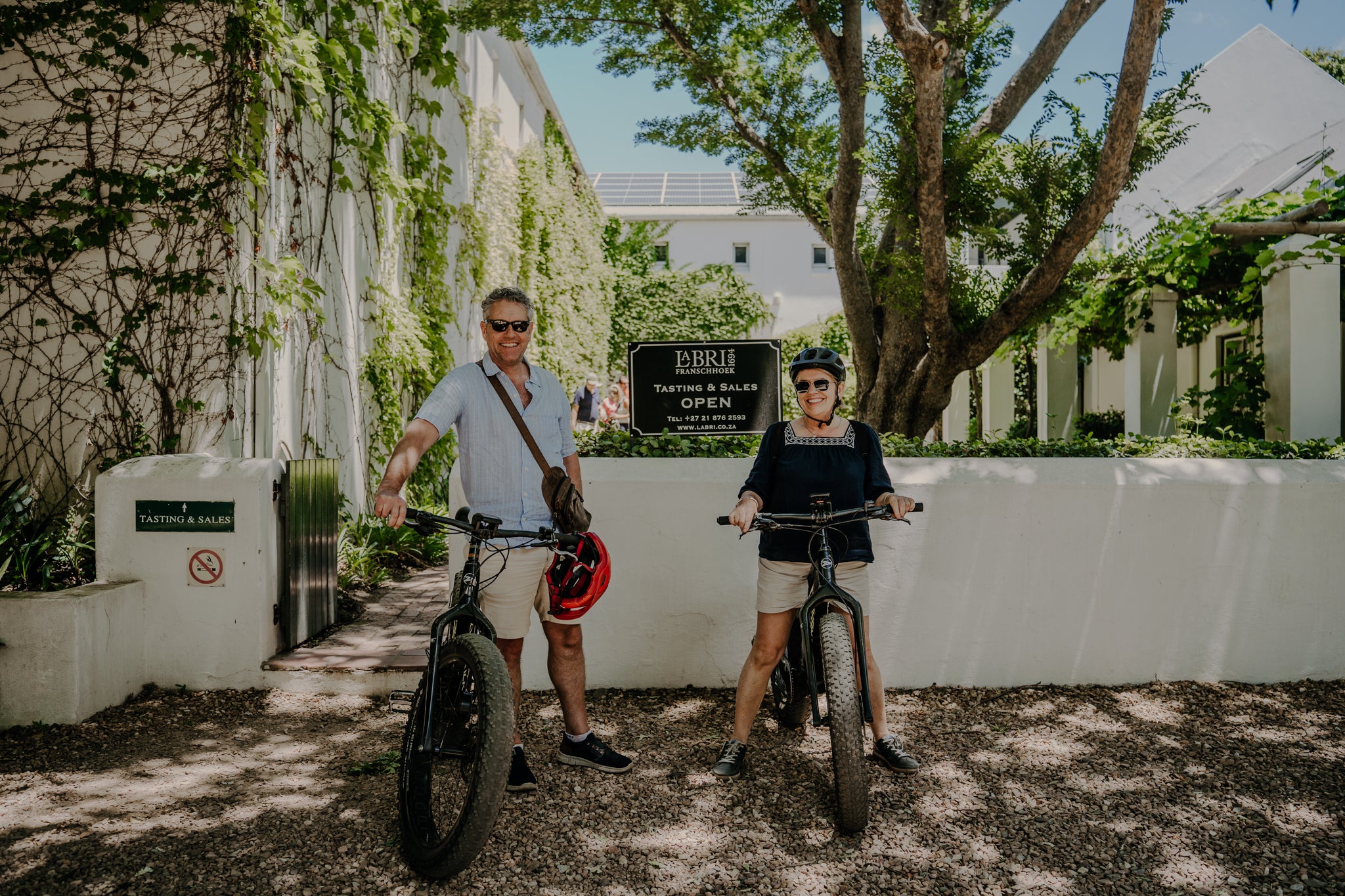 Vinebikes® Franschhoek E-Bike Wine Tours