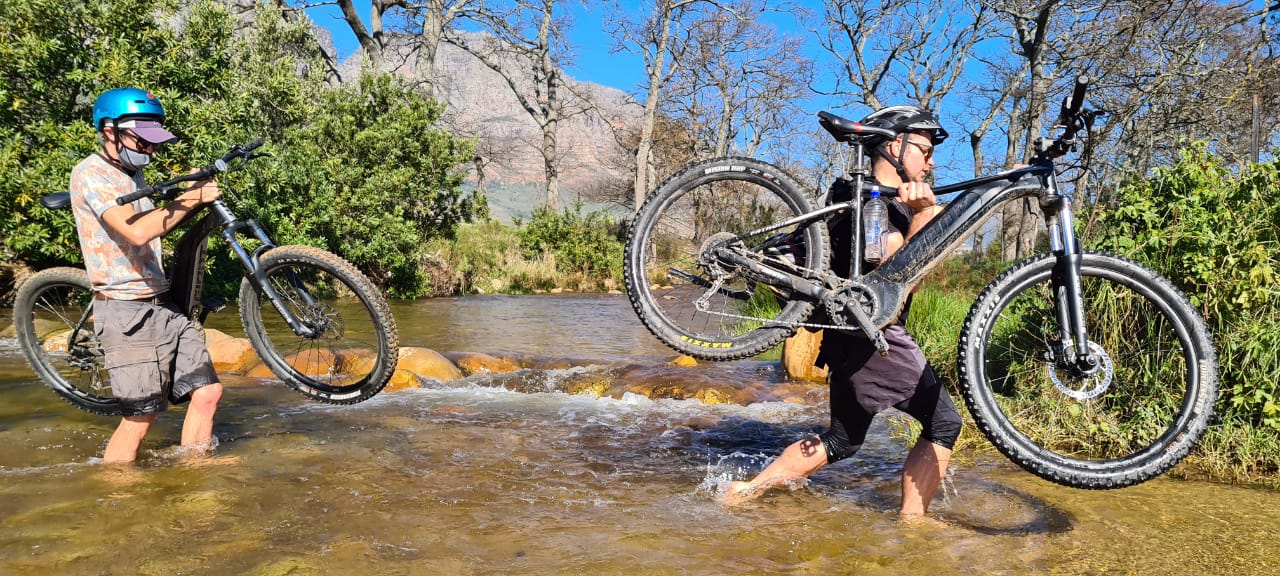 Adventure Shop E-Bike Stellenbosch to Franschhoek