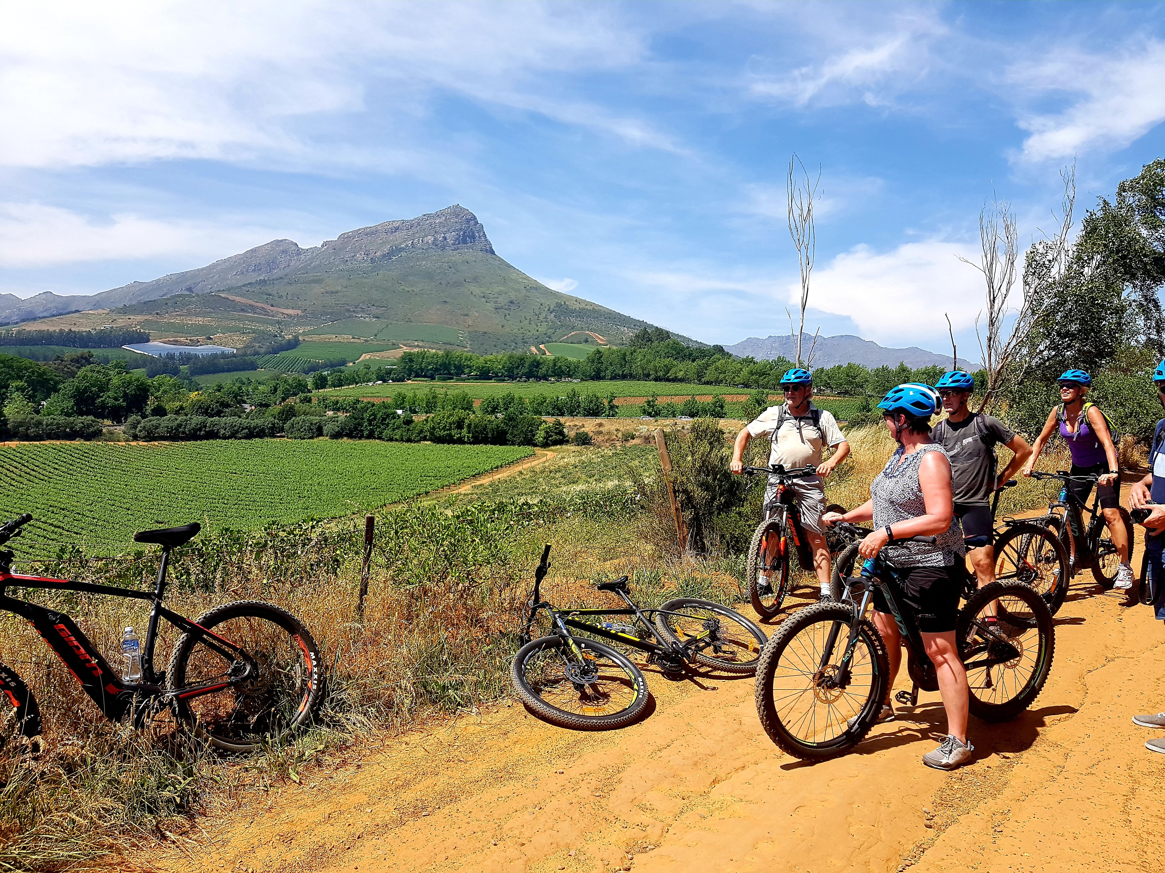 Adventure Shop E-Bike Stellenbosch to Franschhoek
