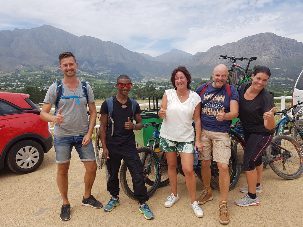 Adventure Shop E-Bike Stellenbosch to Franschhoek