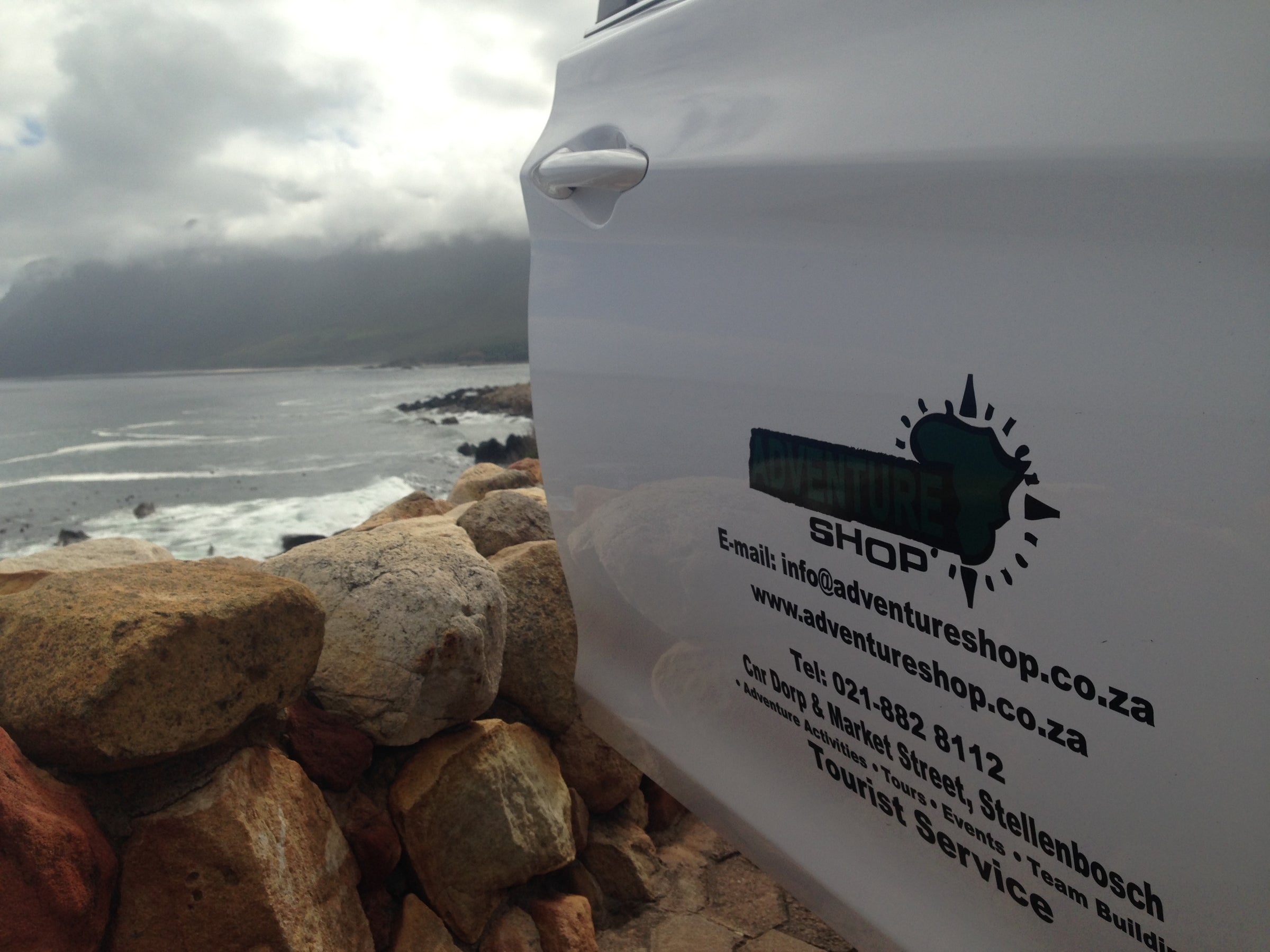 Adventure Shop Passes Sea and Vineyard