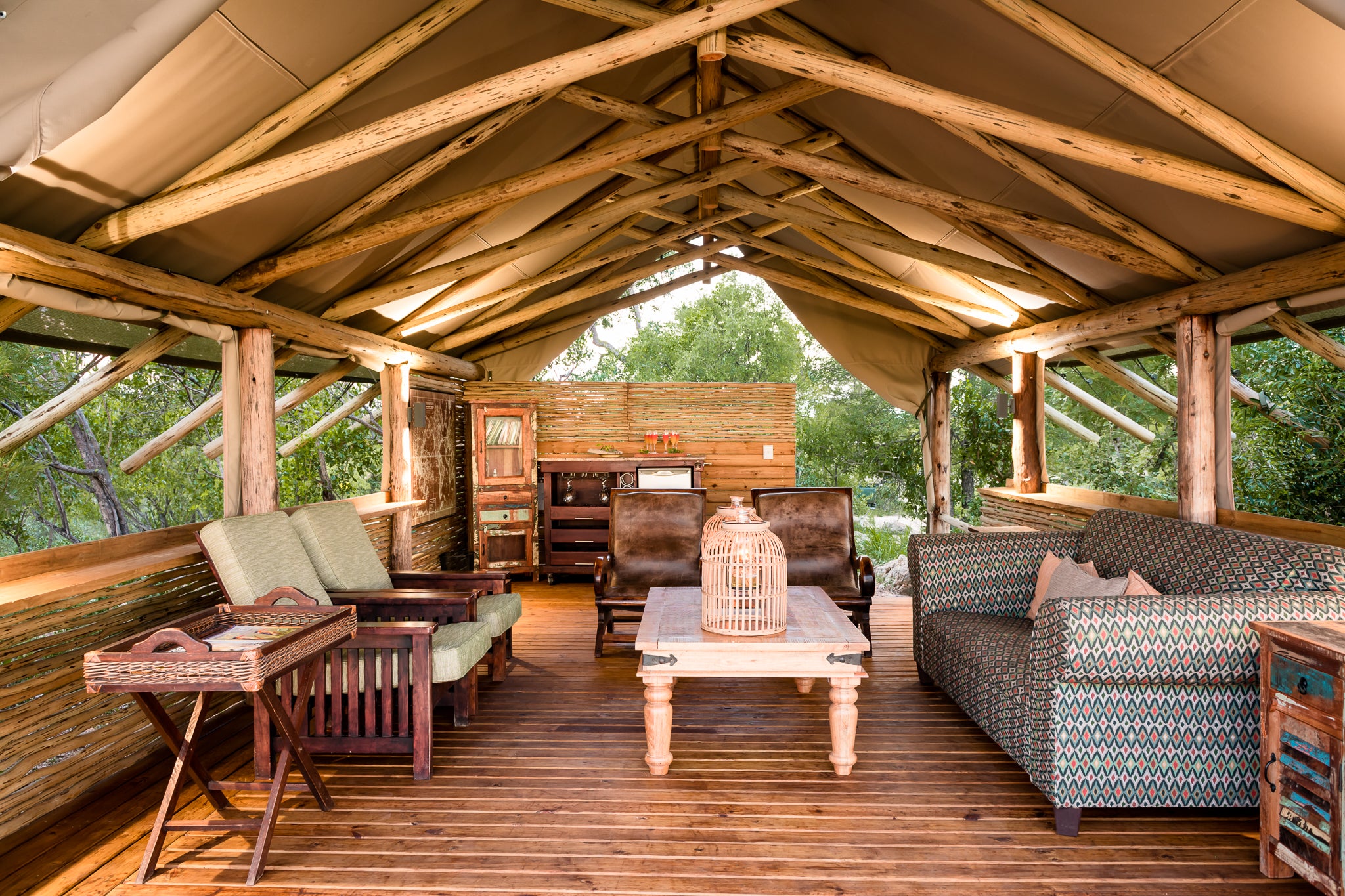 Communal lounge area
