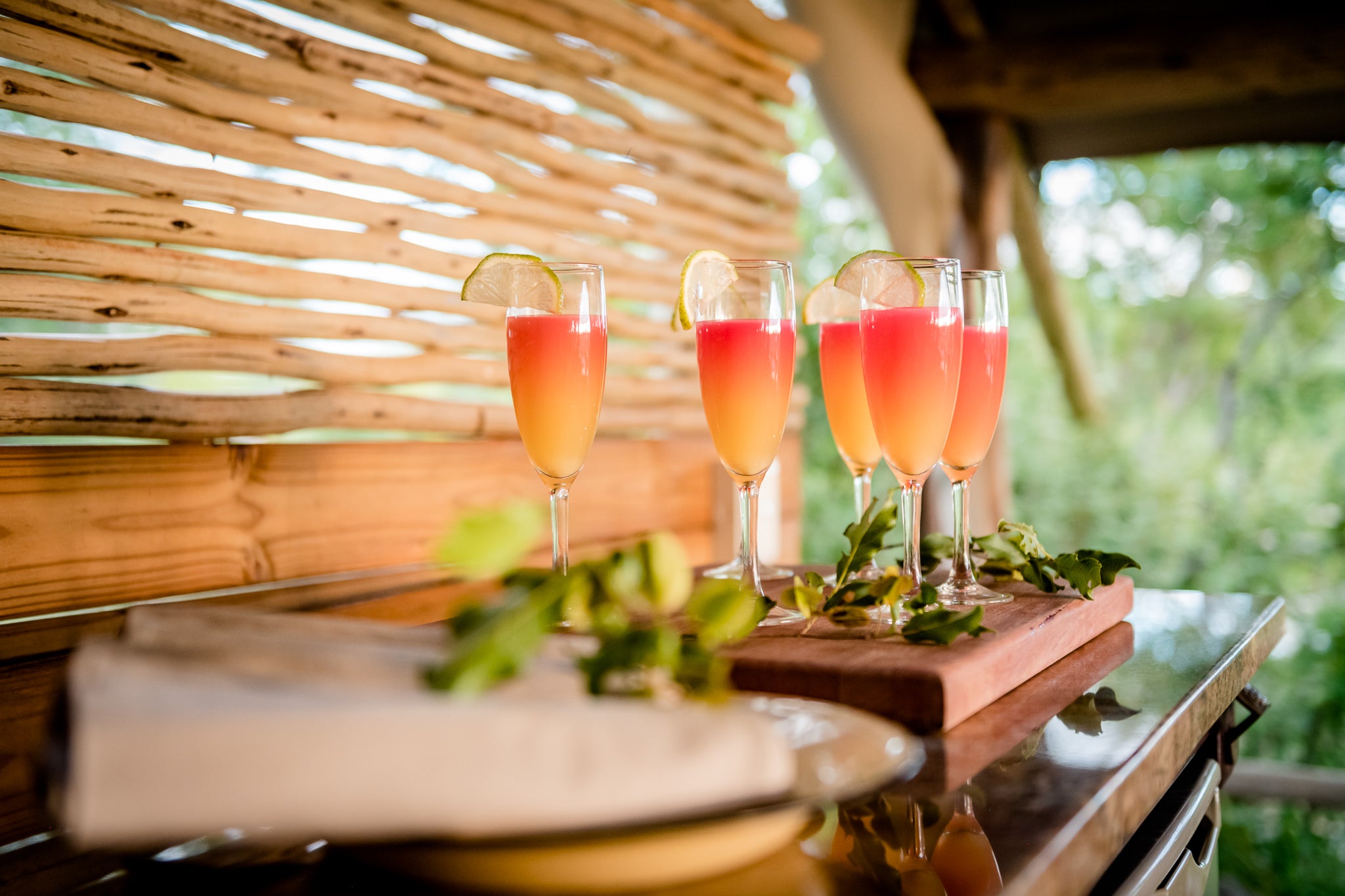 Welcome drinks