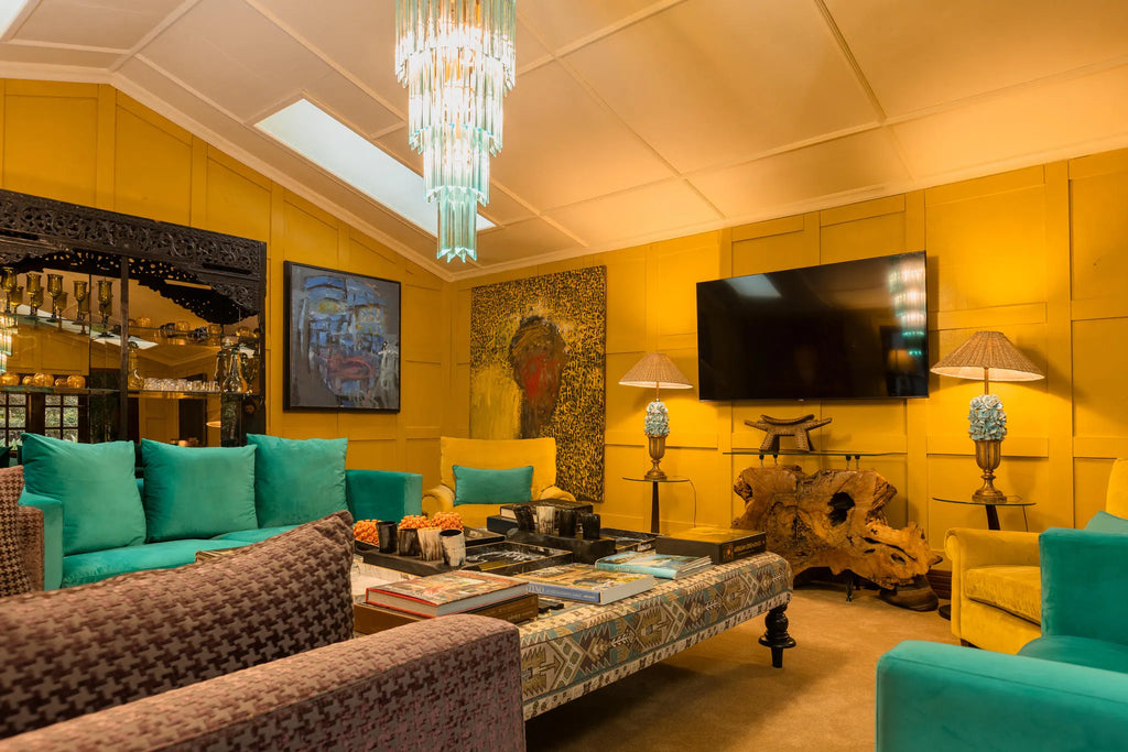 Media Room at Hemingways Eden, Nairobi, Kenya.