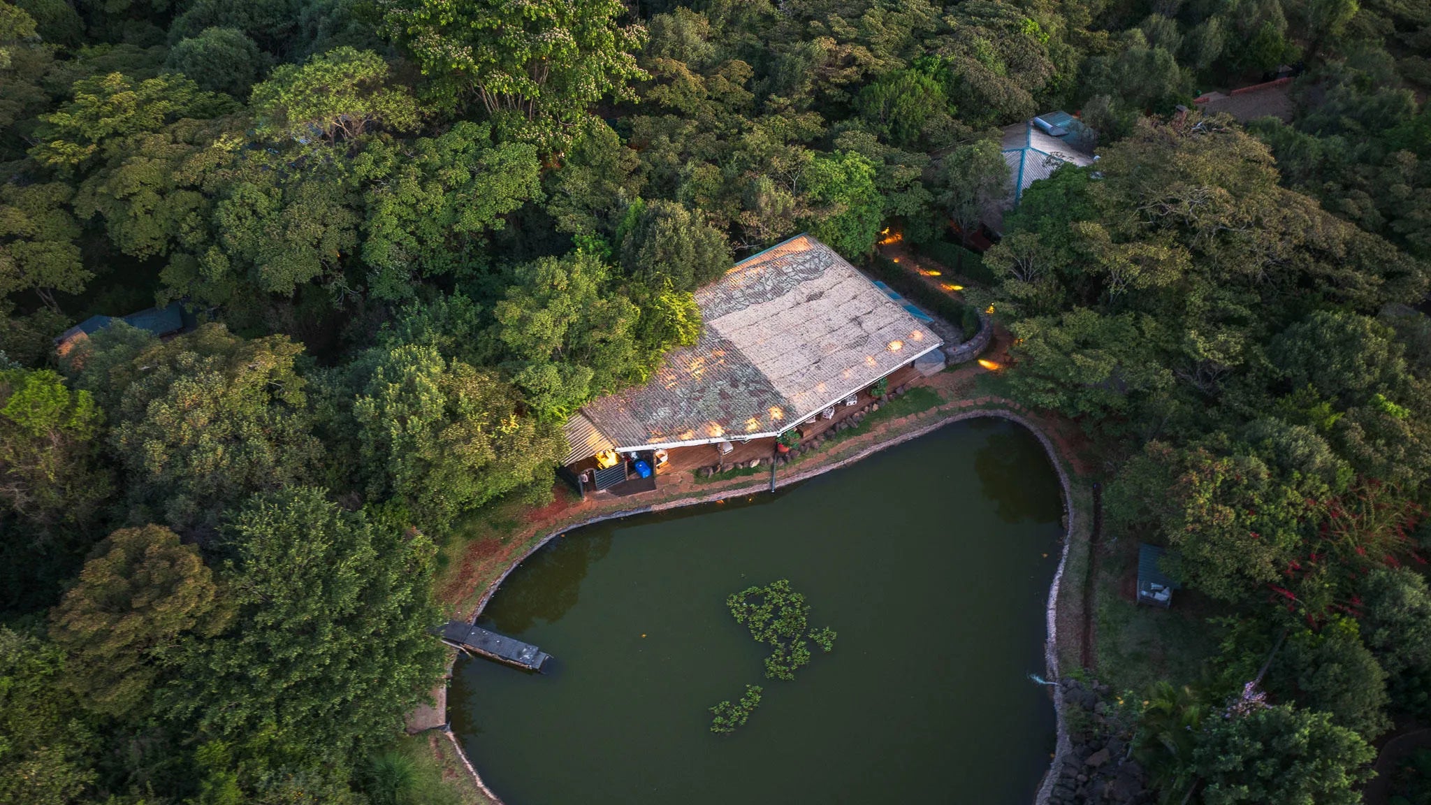 Aerial View at Hemingways Eden, Nairobi, Kenya.