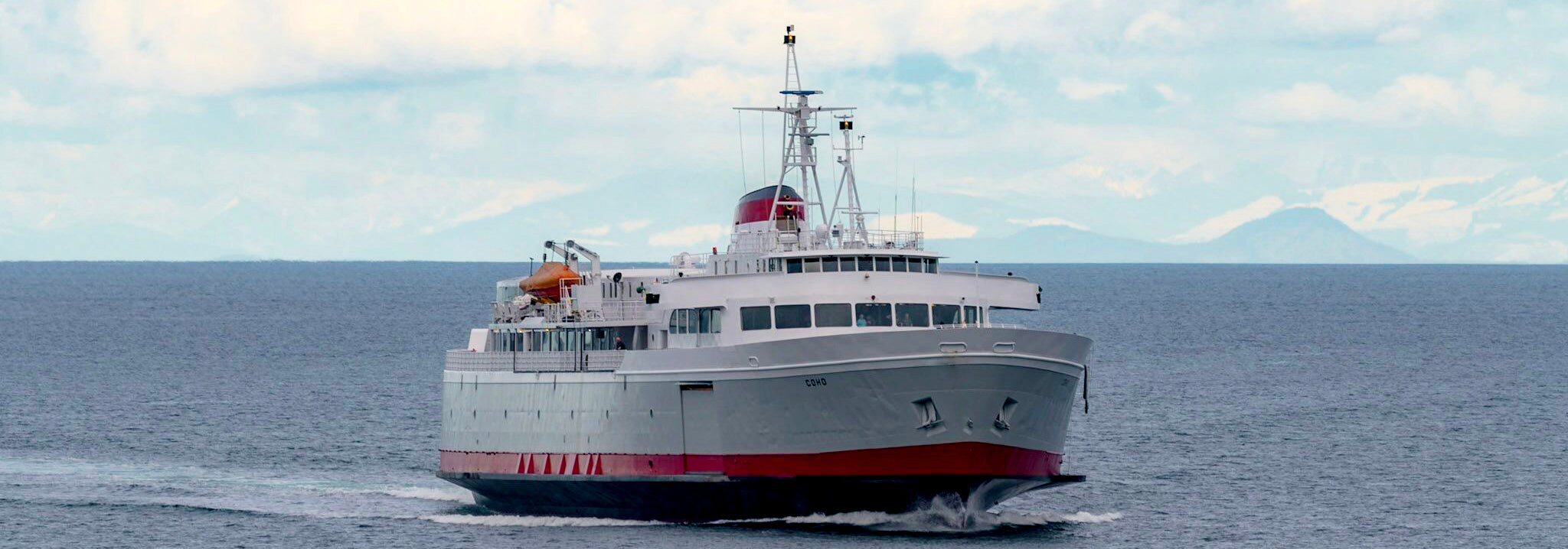 Black Ball Ferry M.V. Coho Port Angeles Terminal