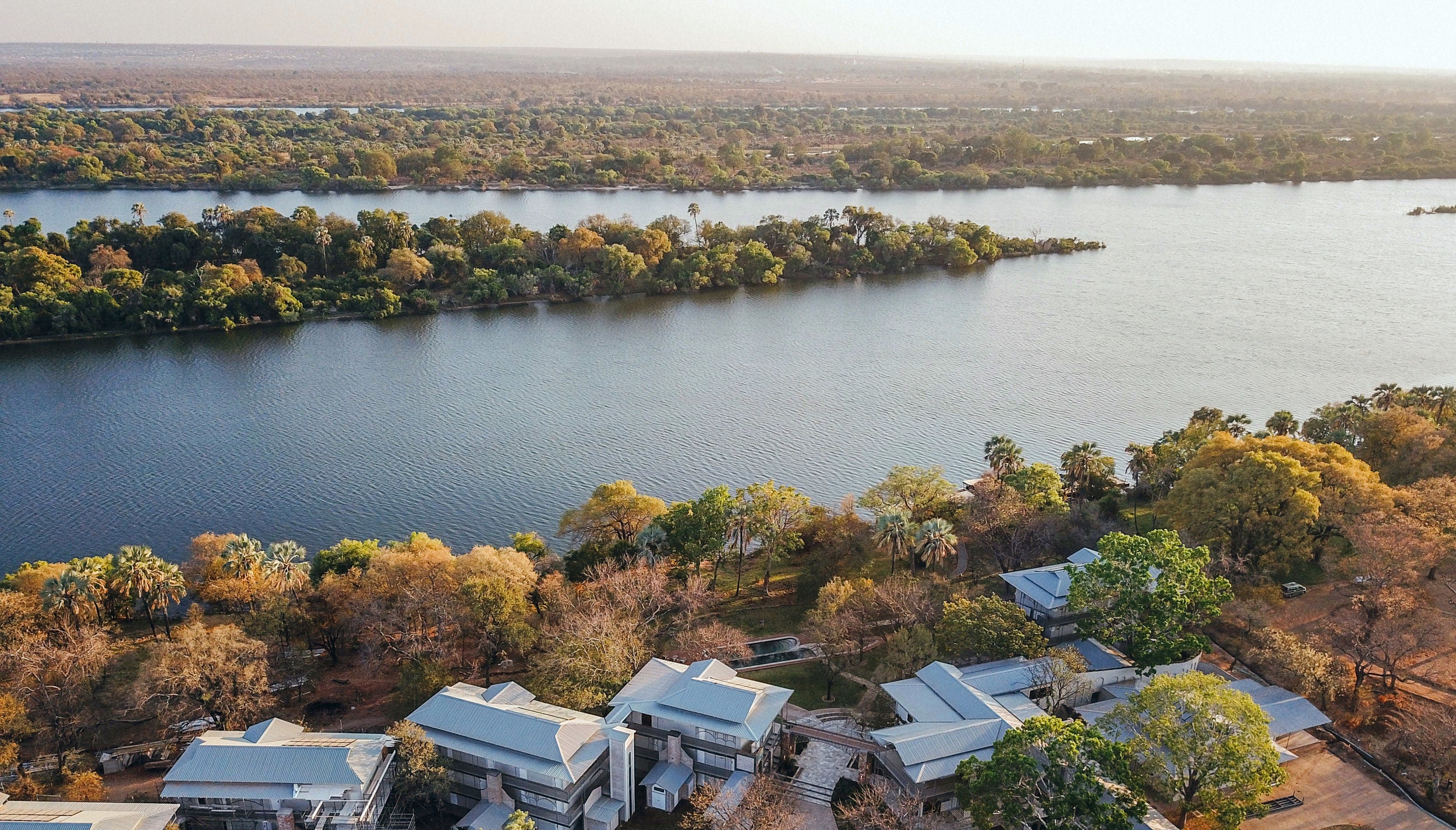Aerial Zambezi River & PRH