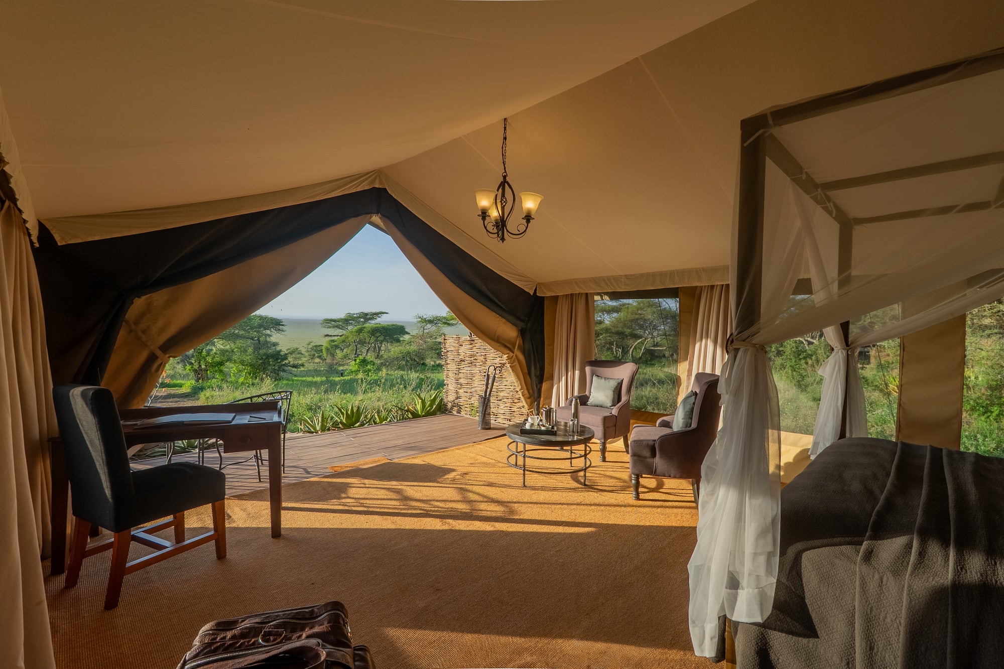 View from your tent