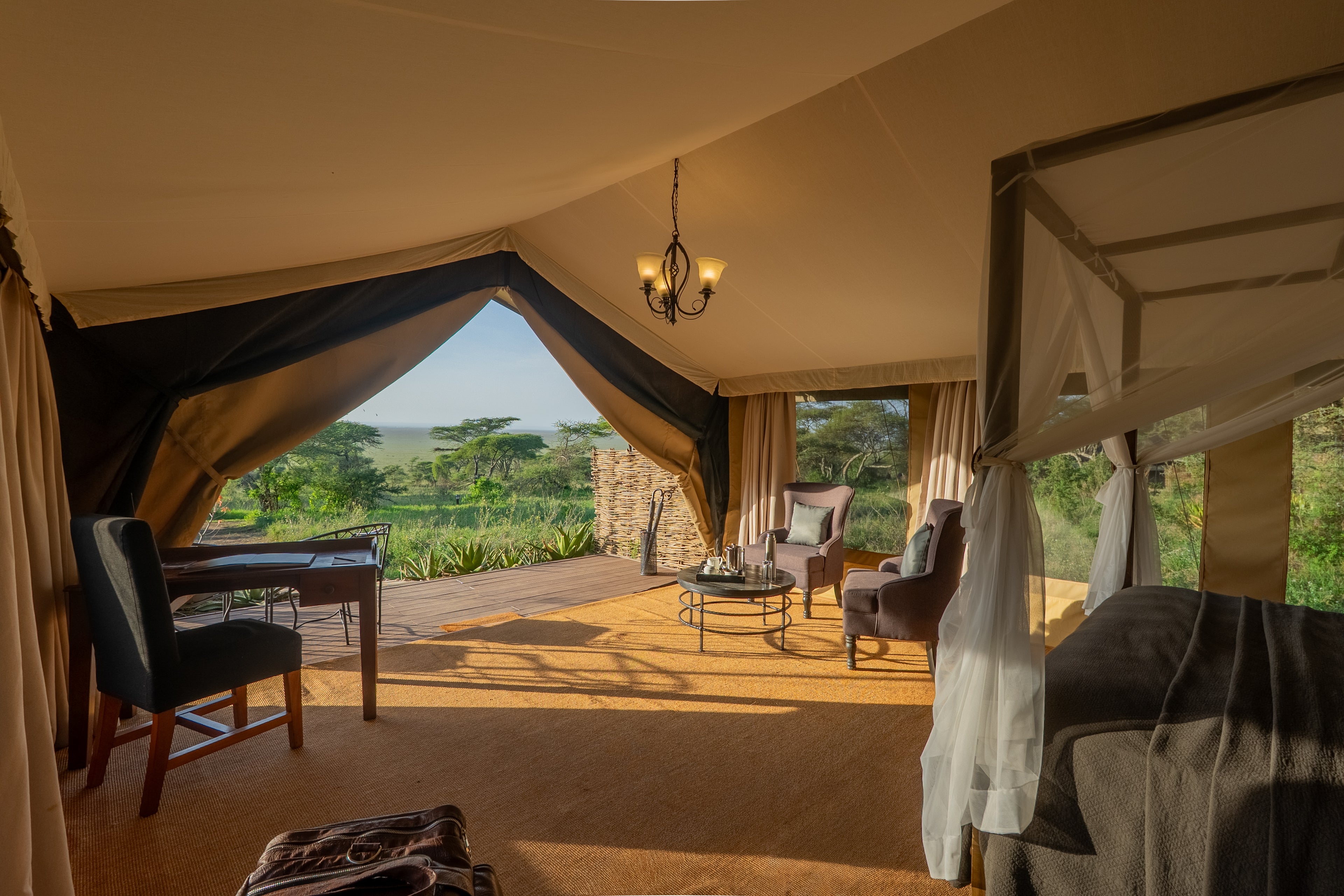 View from your tent