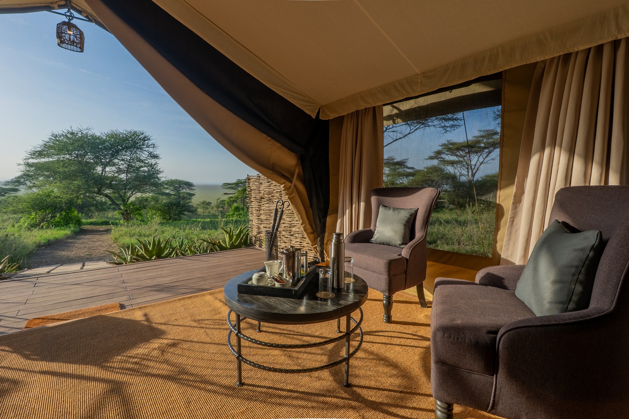 View from your tent