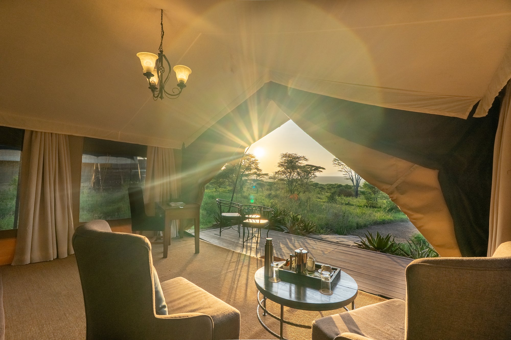 View from your tent