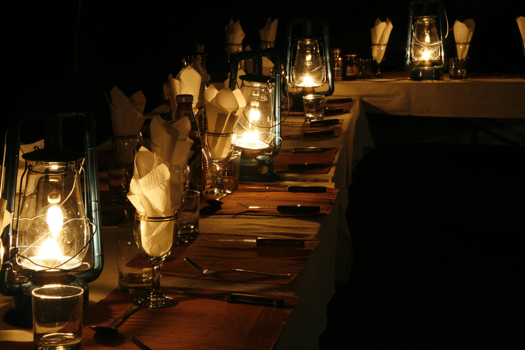 Dining in Camp