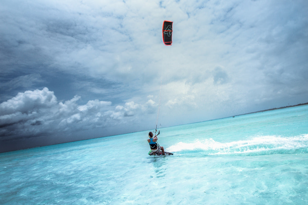 Kiting and many other watersports available