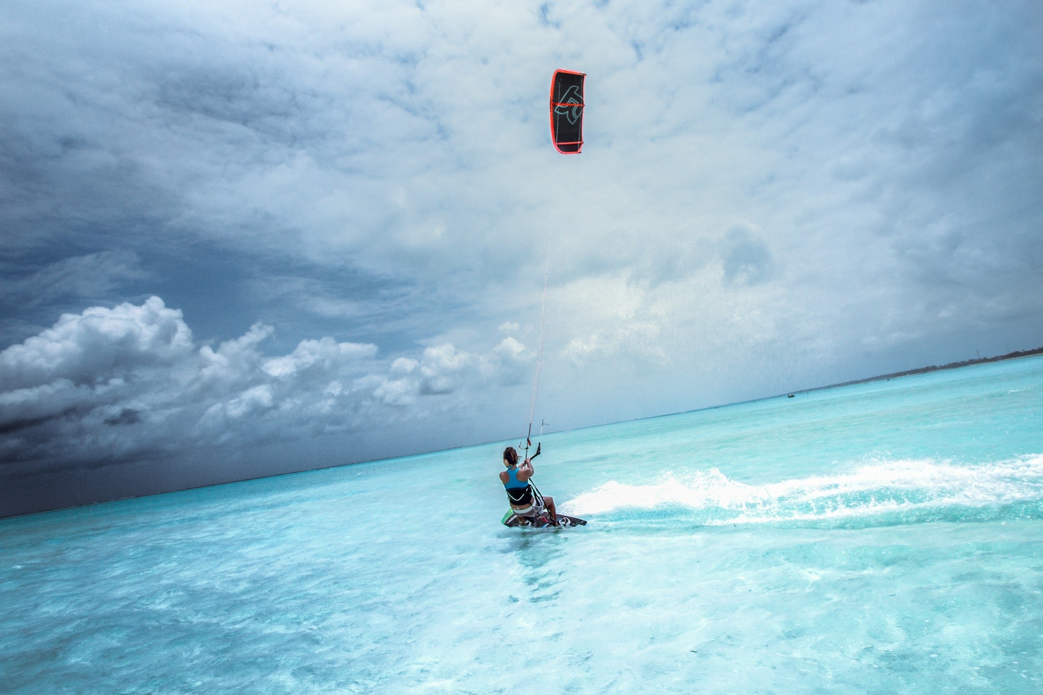 Kiting and many other watersports available