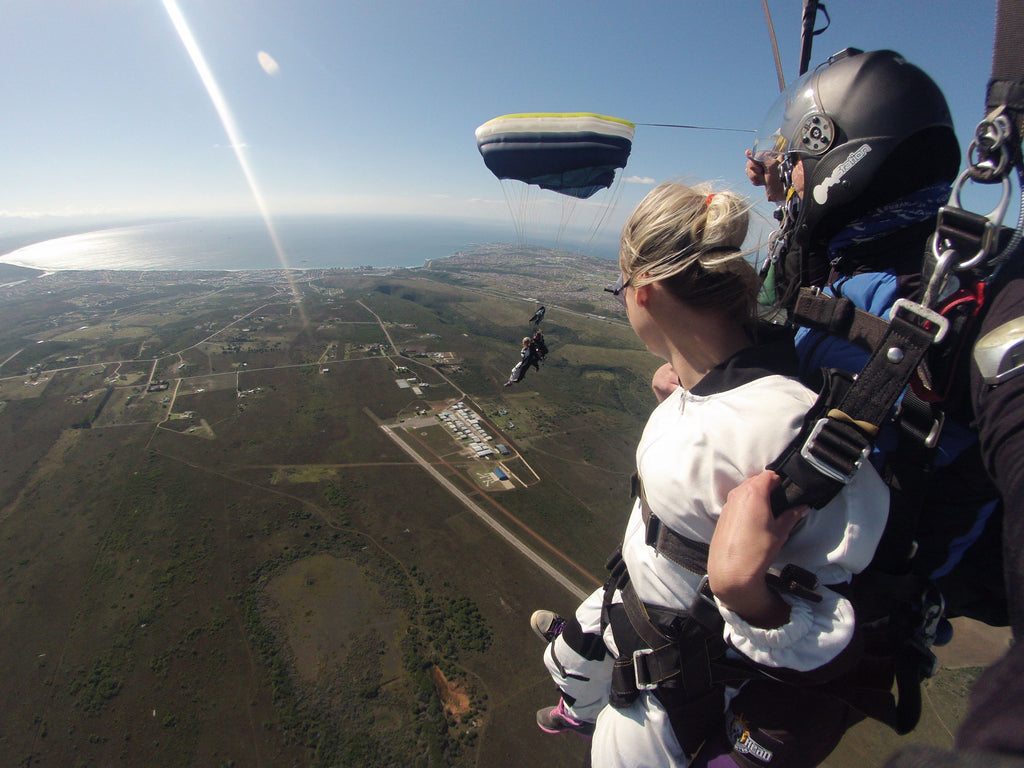 Tandem Skydive Views of Mossel Bay