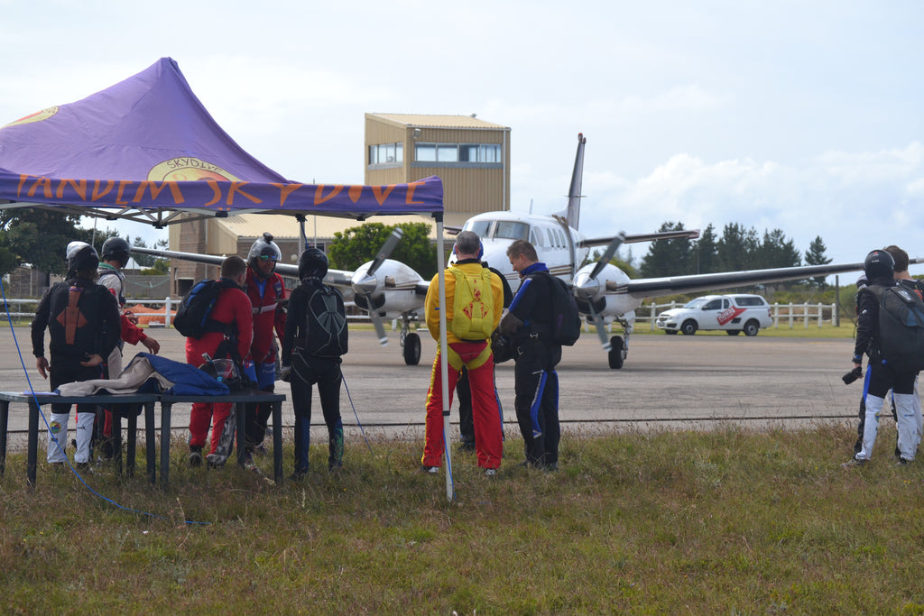King Air Boarding Area
