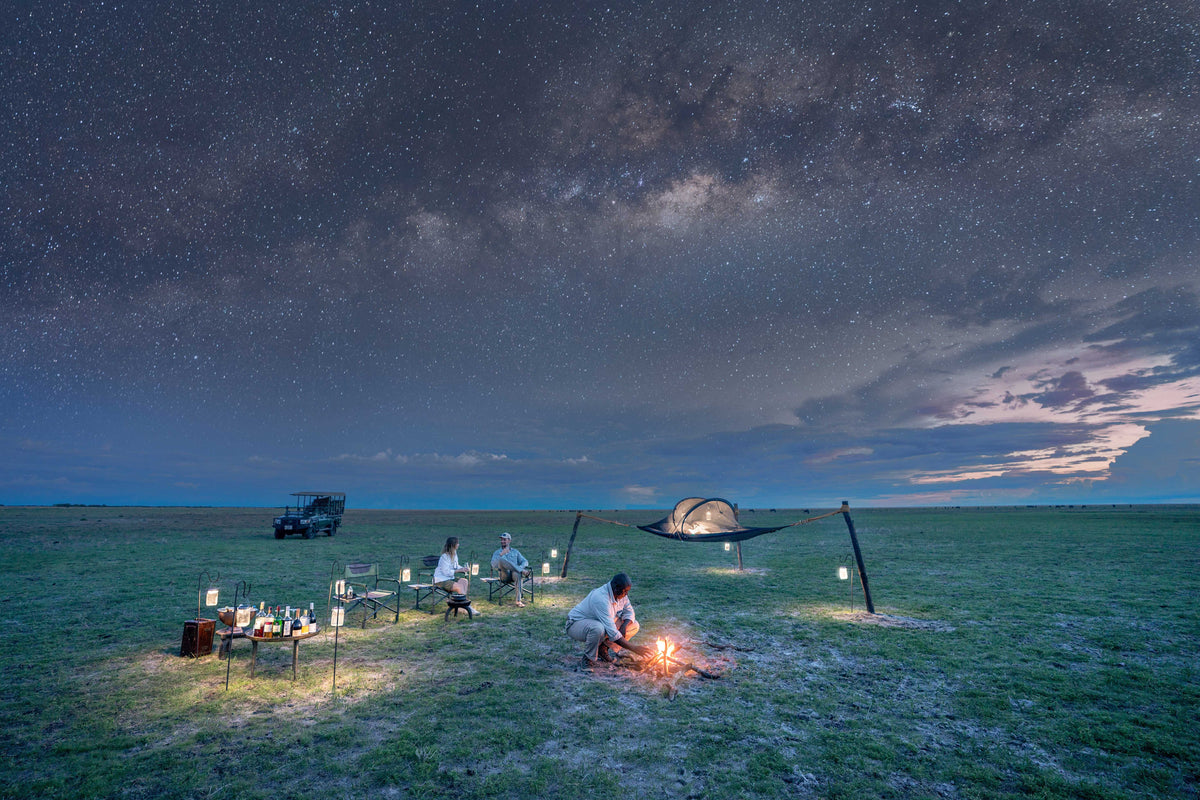 Time + Tide Sleepout Liuwa Plain