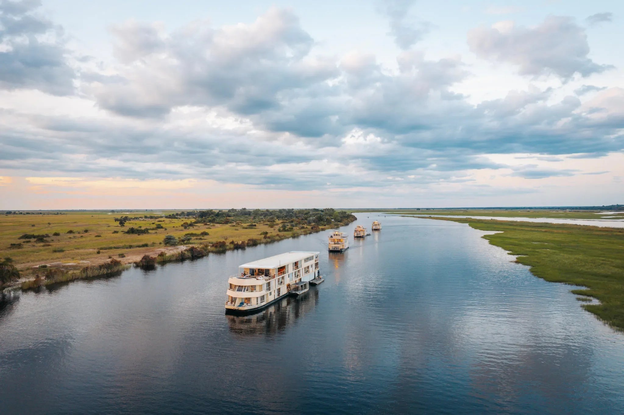 Zambezi Queen Collection Houseboat Hero Image 2 at Chobe Princess By Mantis, Chobe River Front Namibia, Namibia.