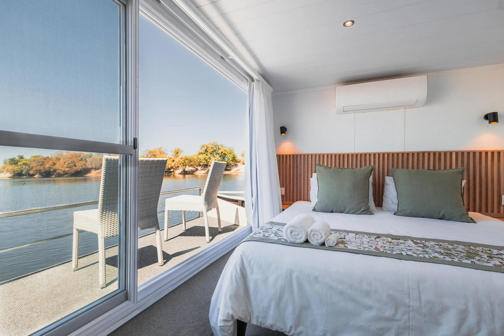 Chobe Princess Cabin at Chobe Princess By Mantis, Chobe River Front Namibia, Namibia.