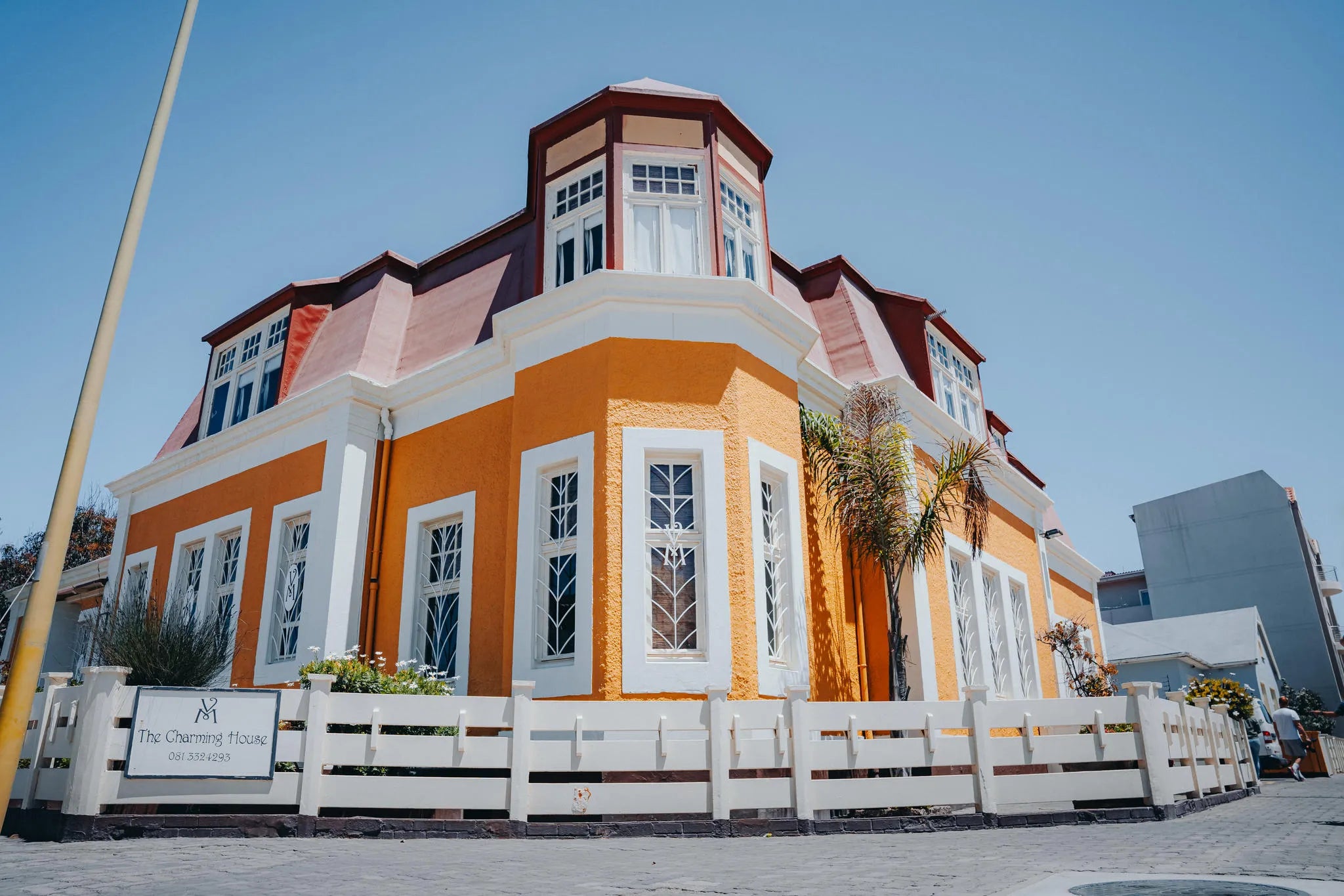 Villa Margherita - Street View at Villa Margherita Swakopmund, Swakopmund, Namibia.