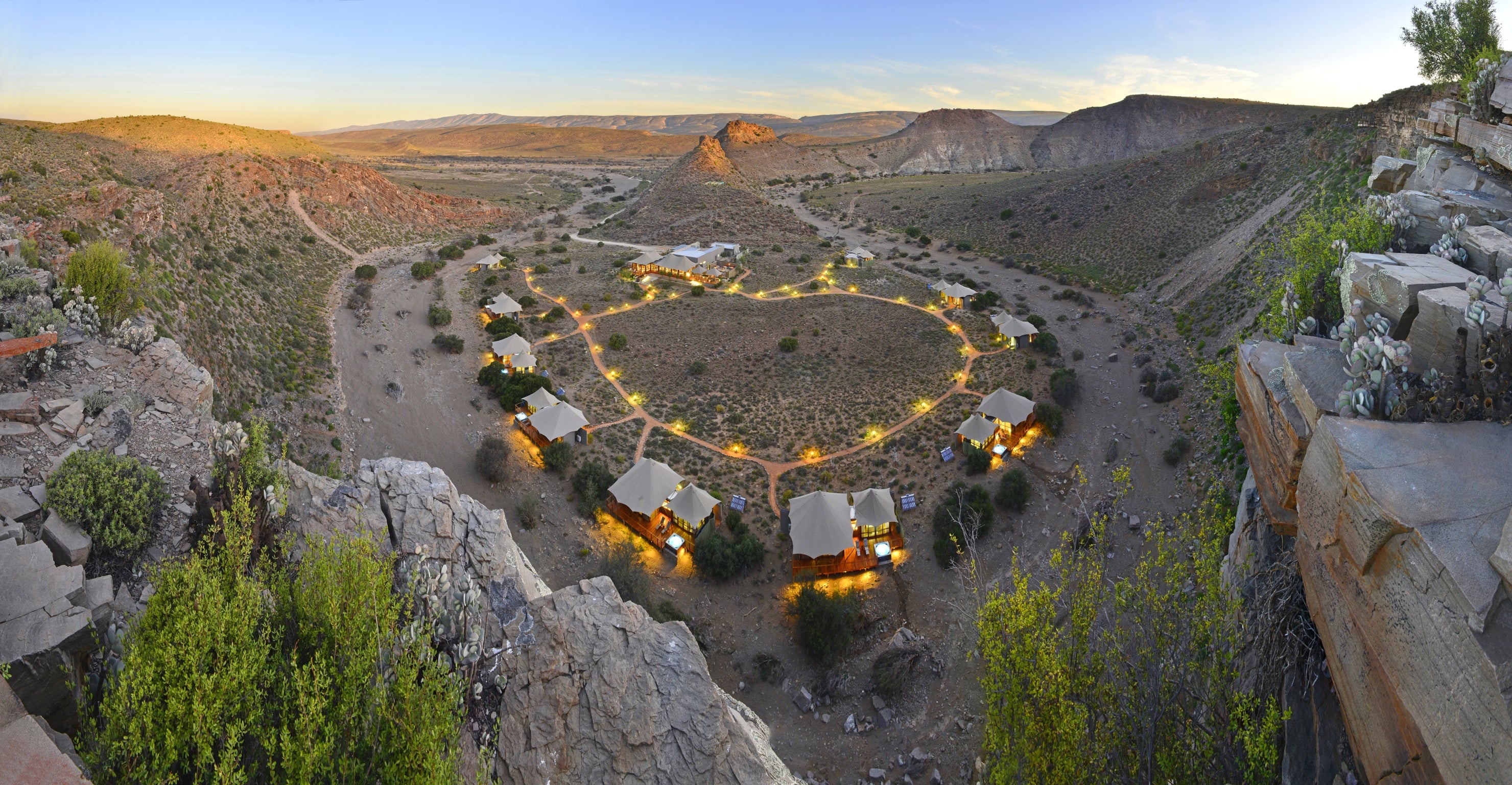 Dwyka Tented Lodge at Sanbona Wildlife Reserve