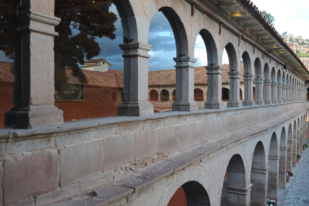 Cloysters at Monasterio, A Belmond Hotel, Cusco, Cusco, Peru.