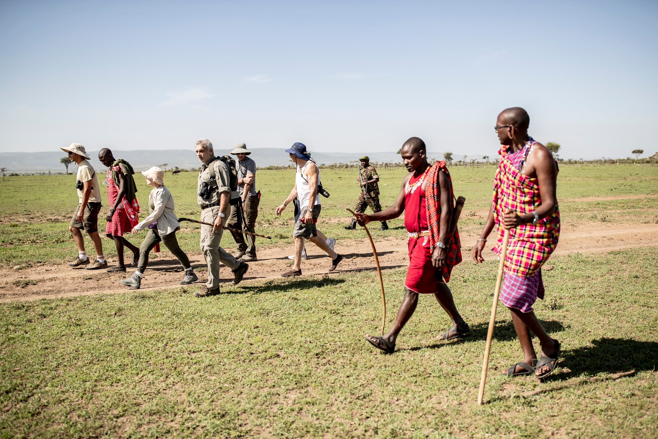 Porini Mara Camp — Guided nature walks with Maasai warriors