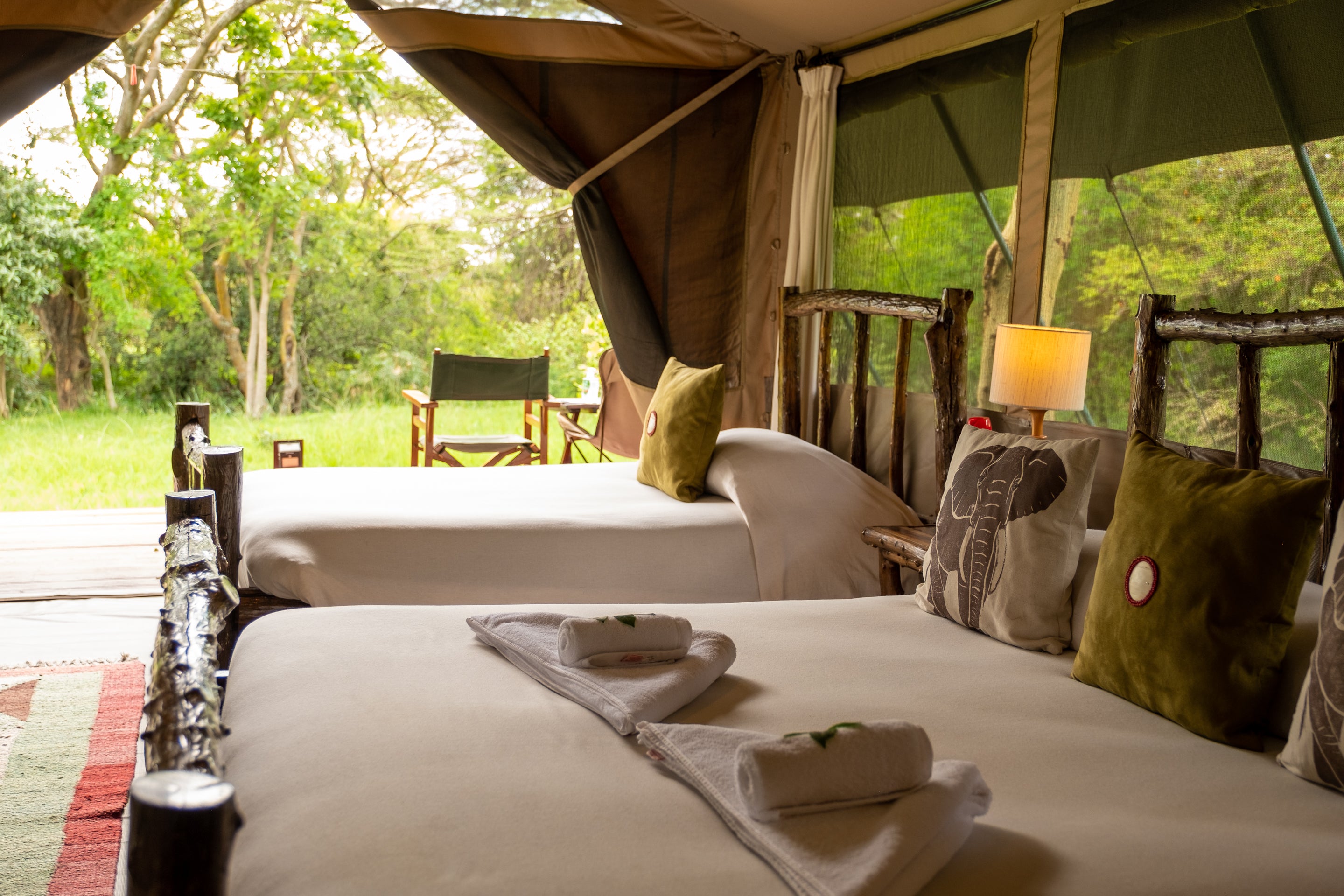 Tent Interior