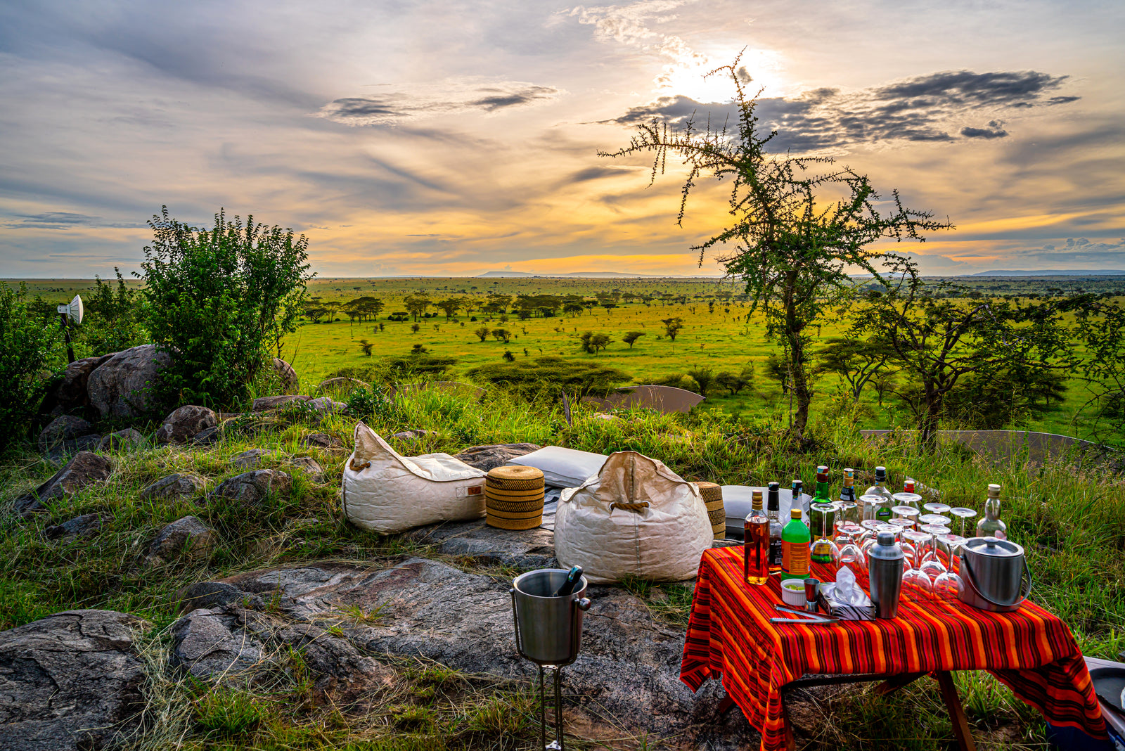 Lemala Kuria Hills Lodge — Private Sundowners