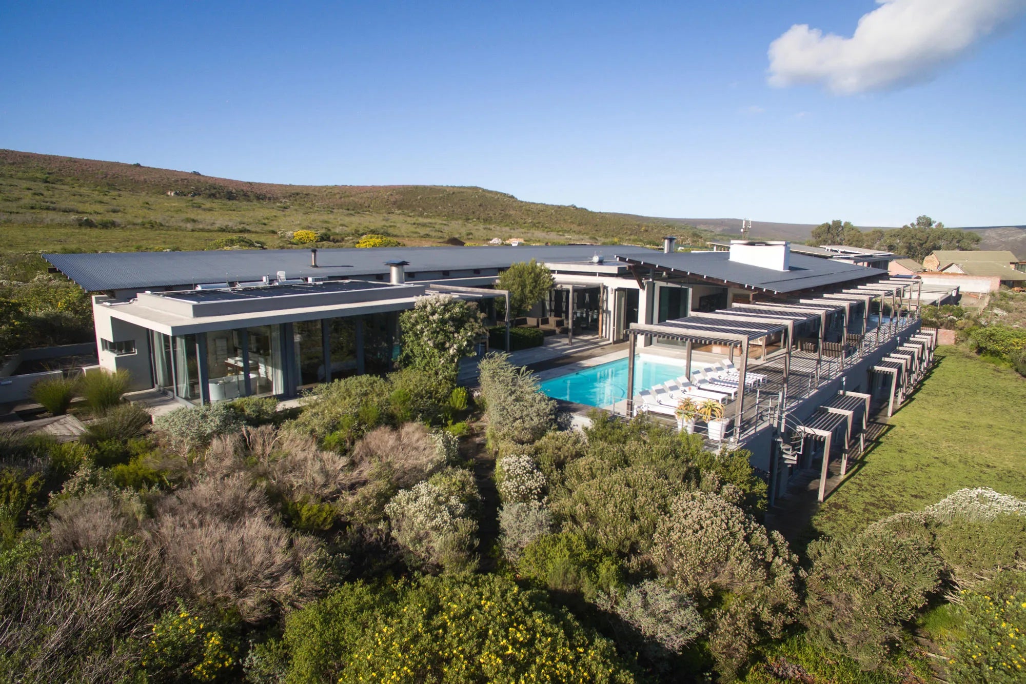 6-Bedroom Villa at Grootbos Private Nature Reserve Villas, De Kelders, South Africa.