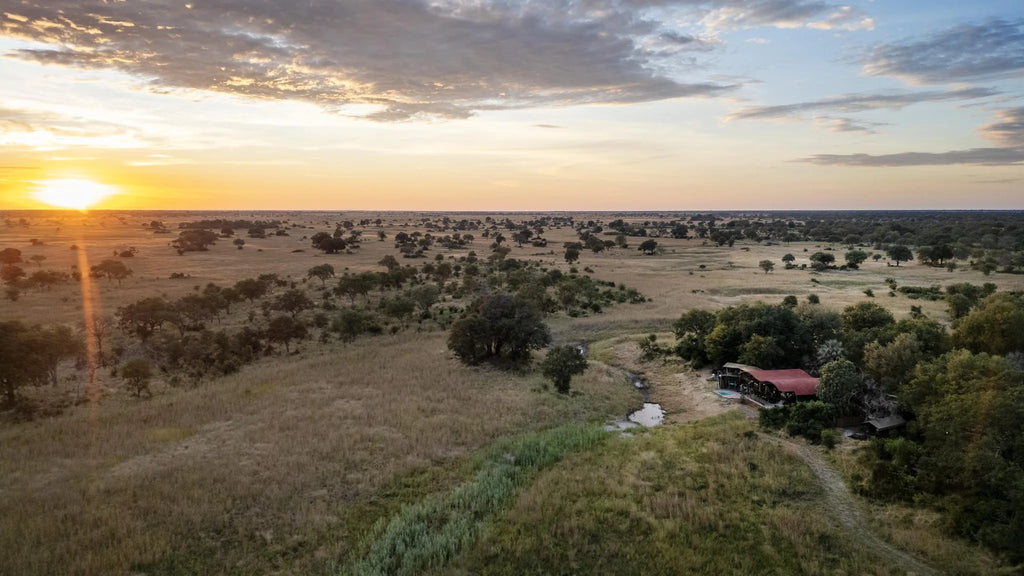 2025 Nkasa Lupala from the air at Nkasa Lupala Tented Lodge, Nkasa Rupara National Park, Namibia.