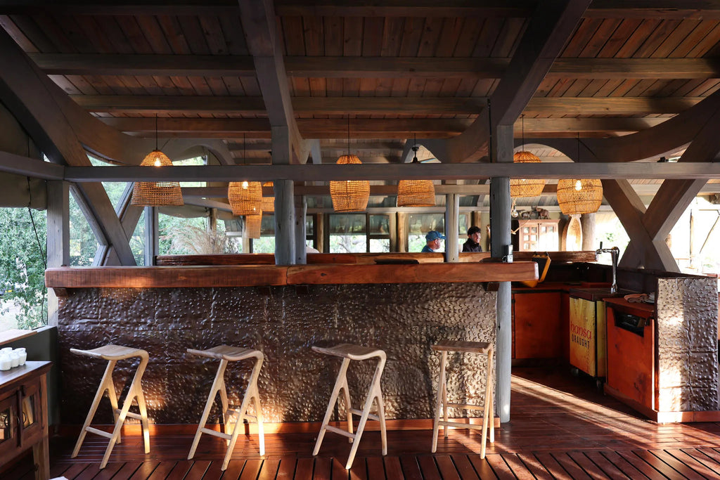 2025 Nkasa Lupala bar at Nkasa Lupala Tented Lodge, Nkasa Rupara National Park, Namibia.