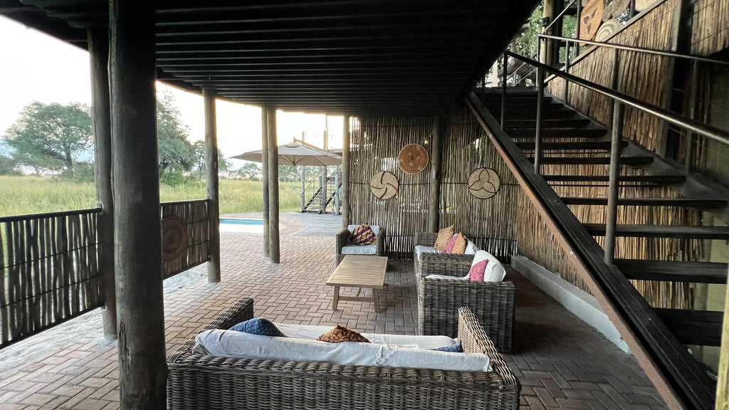 2025 Nkasa Lupala deck at Nkasa Lupala Tented Lodge, Nkasa Rupara National Park, Namibia.