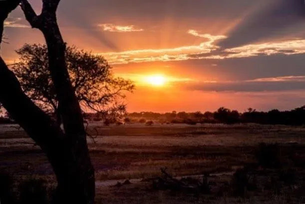 Another beautiful sunset at Nkasa Lupala Tented Lodge, Nkasa Rupara National Park, Namibia.