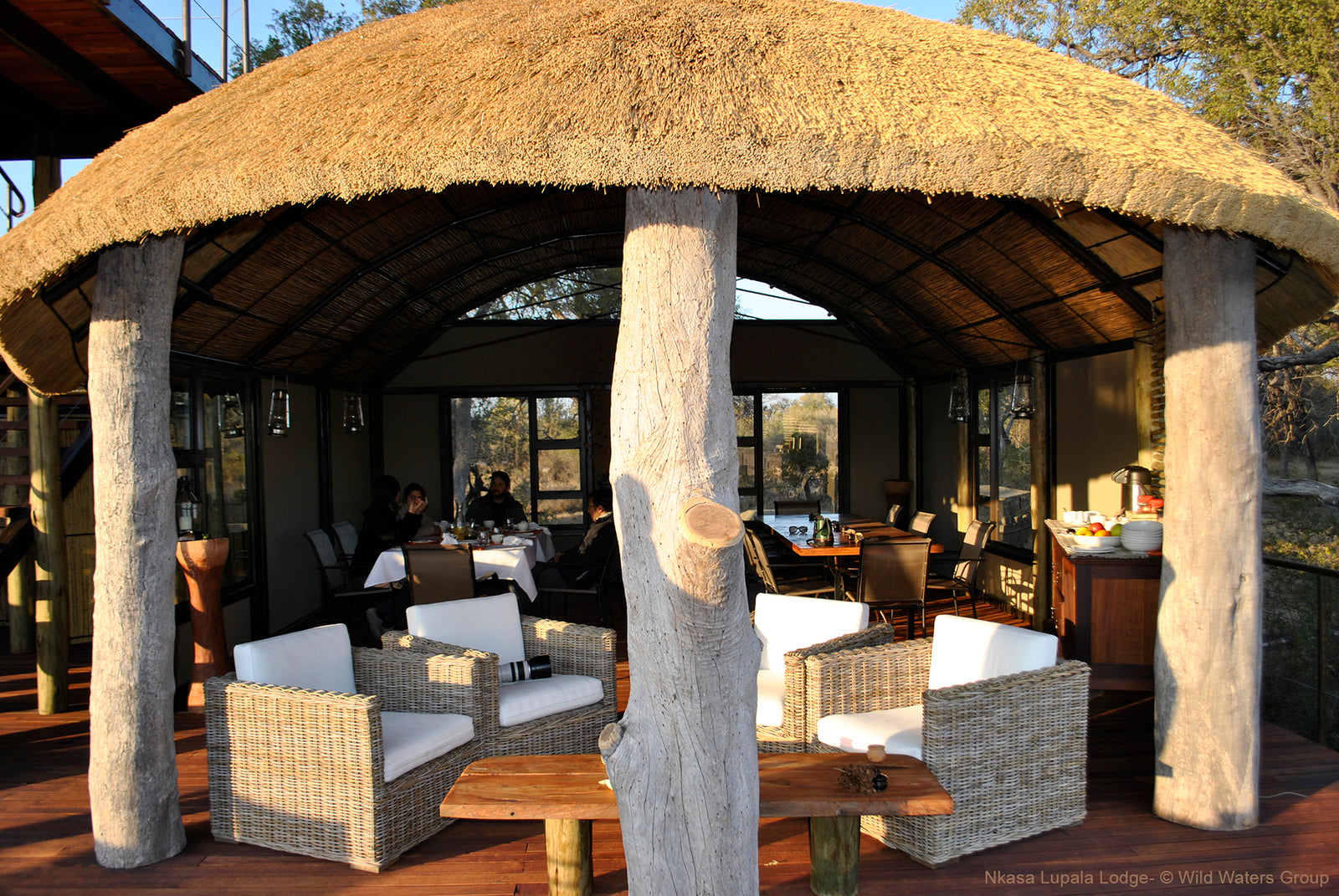 Nkasa Lupala Tented Lodge — Nkasa Lupala Tented Lodge Restaurant