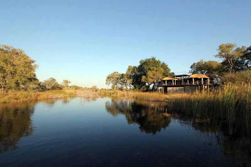 Lodge River View at Nkasa Lupala Tented Lodge, Nkasa Rupara National Park, Namibia.