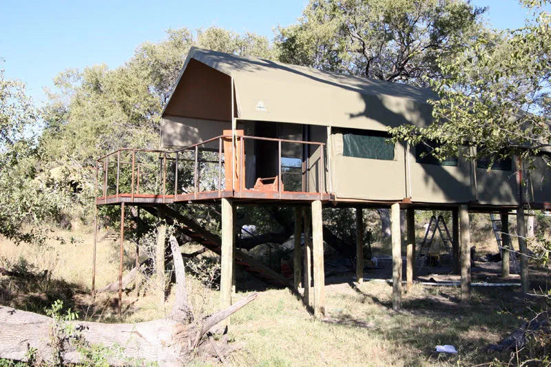Tented Guest Room Exterior at Nkasa Lupala Tented Lodge, Nkasa Rupara National Park, Namibia.