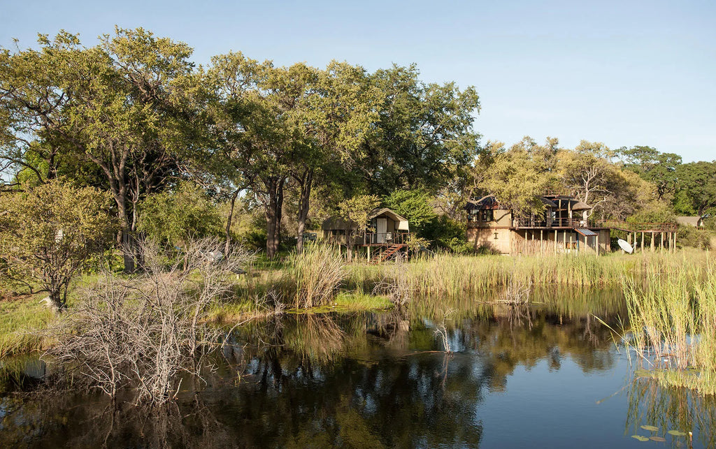 Lodge Surrounding at Nkasa Lupala Tented Lodge, Nkasa Rupara National Park, Namibia.