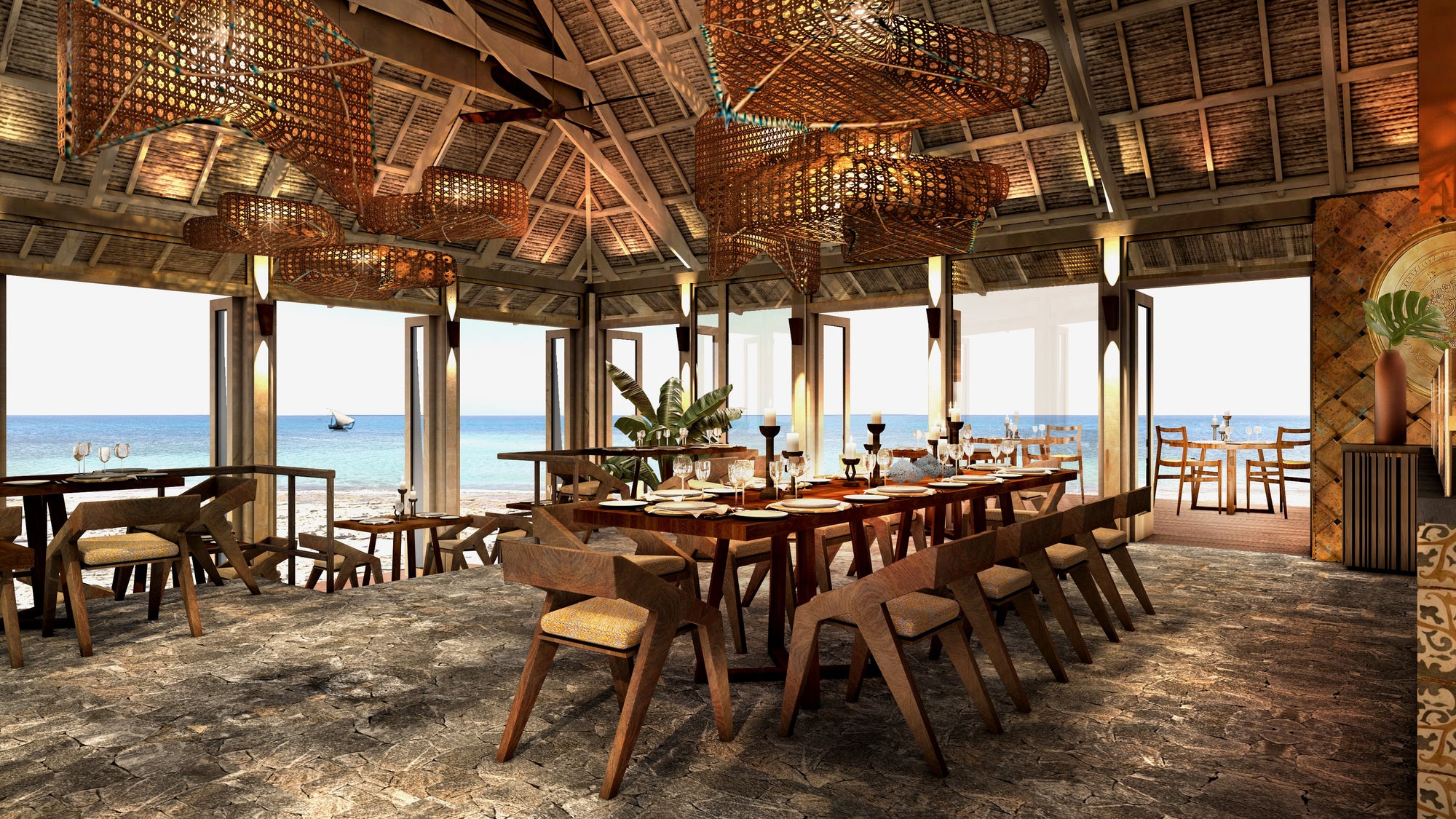 Banyan Tree Ilha Caldeira Restaurant