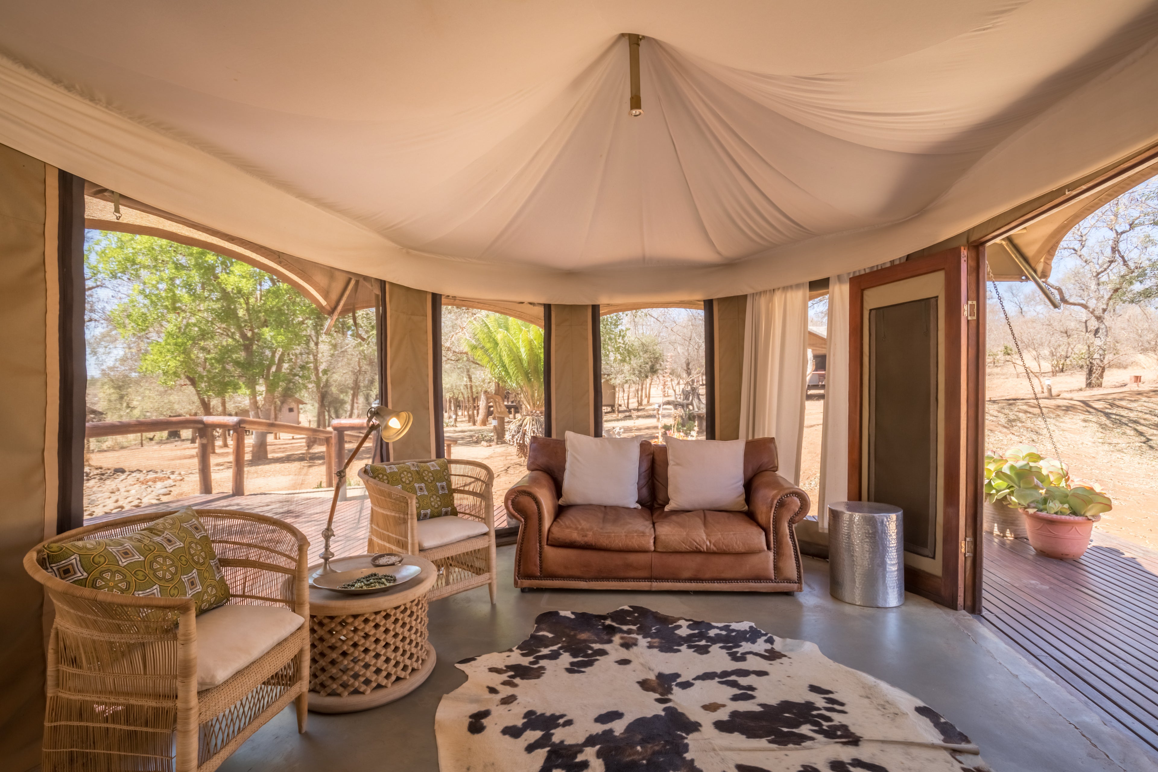 Reception at Chisomo Safari Lodge