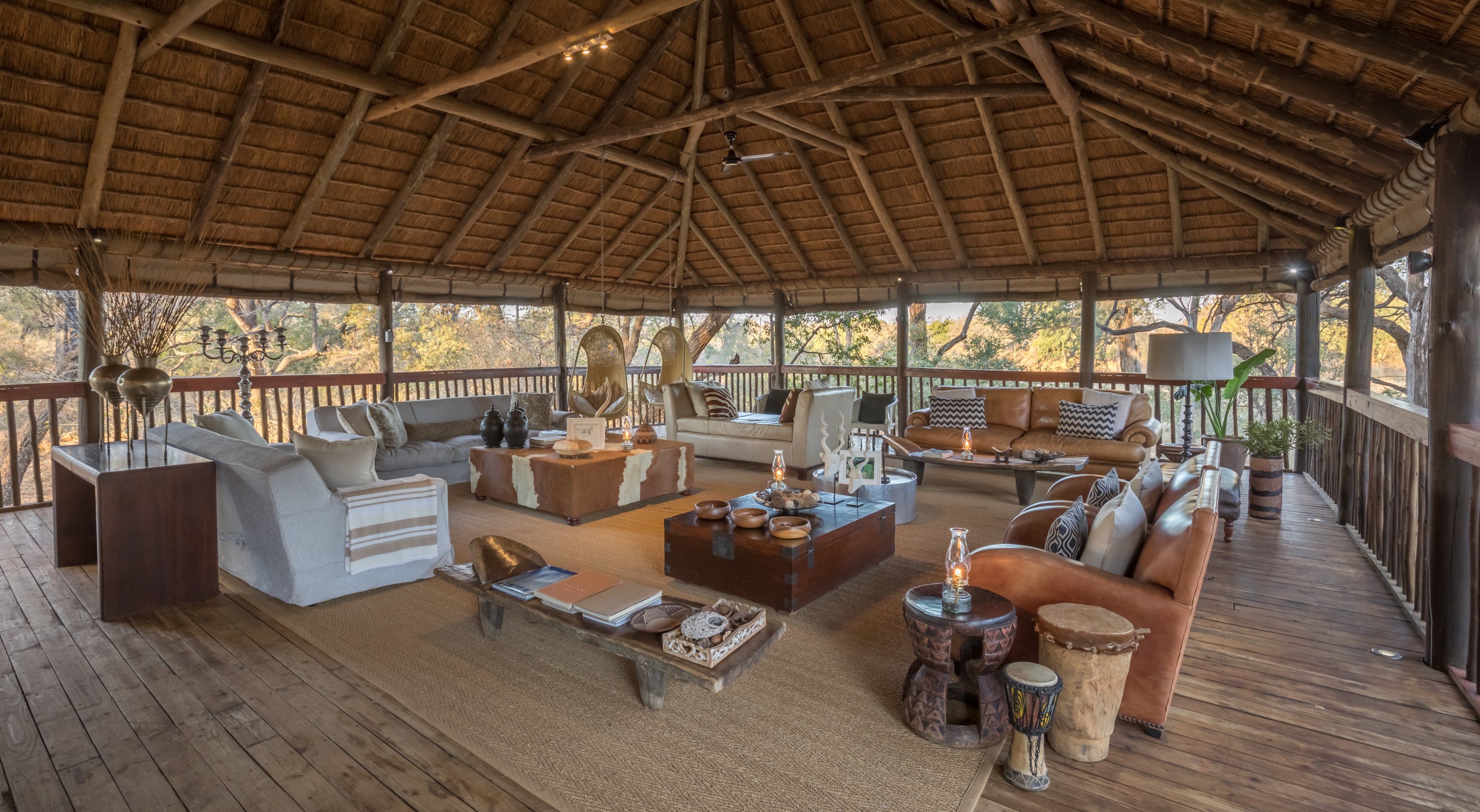 Lounge area at Chisomo Safari