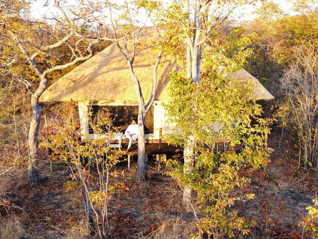 Tented suite at Hideaways Camp Kuzuma, Chobe, Kazuma Forest Reserve, Botswana.
