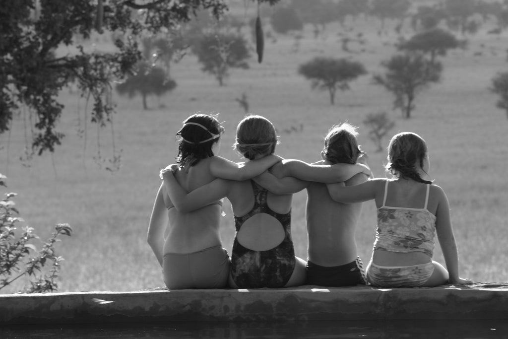 Kids at the Apoka pool